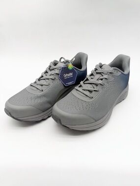 Propet One Evolve Mens Orthotic Walking Sneakers Mesh Gray Blue 10 Xtra Wide NEW